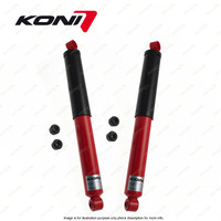 2x Rear KONI Heavy Track Gas Shock Absorbers for Lada Niva 4WD Wagon EFI 88-99