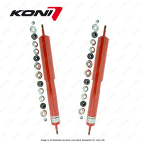 2x Front KONI Heavy Track Gas Shocks for Land Rover Defender County 90 110 130