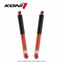 2x Rear KONI Heavy Track Gas Shock Absorbers for Mitsubishi Challenger PA 97-07