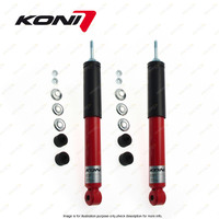 2x Front KONI Heavy Track Gas Shock Absorbers for Ssangyong Musso 4WD 96-00