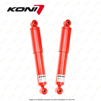 2x Rear KONI Heavy Track Shock Absorbers for Suzuki Jimny GJ Petrol 4WD 18-On