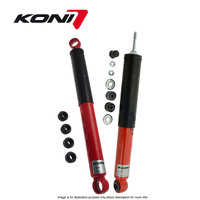 2 x Rear KONI Heavy Track Adj Shock Absorbers for Toyota Landcruiser LJ RJ 70 73