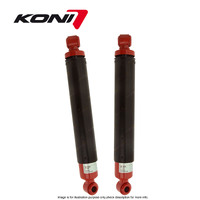 2 x Rear KONI Heavy Track Adj Shock Absorbers for Nissan Patrol Terrano WD21 R20