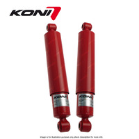 2 x Rear KONI Heavy Track Adjustable Shock Absorbers for Holden Rodeo RA 4WD