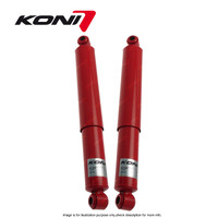 2 x Rear KONI Heavy Track Adj Shocks for Toyota Landcruiser 40 45 60 Series