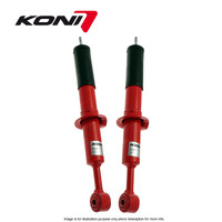 2 x Front KONI Heavy Track Adj Shocks for Toyota Landcruiser Prado 120 125 150