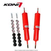 2 Front KONI Heavy Track Adj Raised Shock Absorbers for Patrol GR GQ Y60 GU Y61