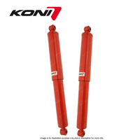 2 x Rear KONI Heavy Track Adjustable Shock Absorbers for Ford F250 F350 Trailing