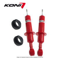 2 x Front KONI HT RAID Shock Absorbers for Toyota Landcruiser Prado 90 Series