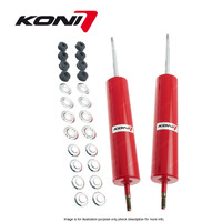 2 x Rear KONI HT RAID Raised Shock Absorbers for Land Rover Discovery 2 99-04