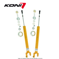 2 x Rear KONI Sport Adjustable Shock Absorbers for Honda Prelude BB 92-00