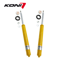 2 x Rear KONI Sport Adj Shock Absorbers for Toyota MR2 Silver 1.6 TC 08.86-89