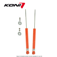 2 x Rear KONI STR.T Shock Absorbers for Ford Fiesta V 04/2002-2008