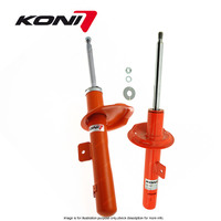 2 x Front KONI STR.T Shock Absorbers for Peugeot 206 206+ 1998-2013