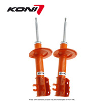 2 x Front KONI STR.T Shock Absorbers for Fiat Punto 1.1 1.2 1.4 1.3 1.9 1.8