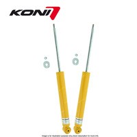 2 x Rear KONI Sport Adjustable Shocks for Seat Leon 5F 206KW with torsion-beam