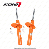 2 x Front KONI STR.T Gas-charged Shock Absorbers for Audi A3 8V 2012-2019 50 mm