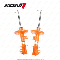 2 x Front KONI STR.T Shock Absorbers for Fiat 500 0.9 1.2 1.3 1.4 2007-2020