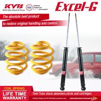 Rear KYB EXCEL-G Shock Absorbers Super Low King Springs for BMW 318i iS 320i E36