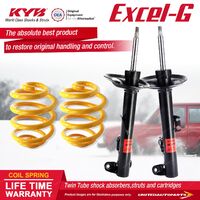 Front KYB EXCEL-G Shock Absorbers Super Low King Springs for BMW 318i E36 RWD