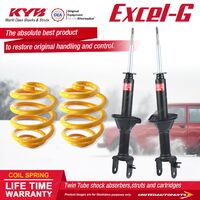 Front KYB EXCEL-G Shock Absorbers Super Low King Springs for Falcon EF EL XH I6