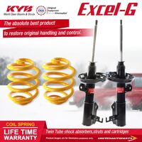 Front KYB EXCEL-G Shock Absorbers Super Low King Springs for HOLDEN Cruze JG JH