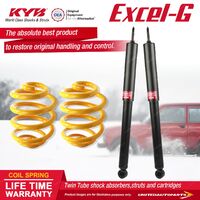 Rear KYB EXCEL-G Shock Absorbers Super Low King Springs for MAZDA RX7 I II III