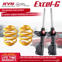 Fr KYB EXCEL-G Shock Absorbers Super Low King Springs for MITSUBISHI Lancer CC