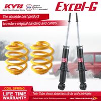 Rear KYB EXCEL-G Shock Absorbers Super Low King Spring for TOYOTA Corolla ZZE122