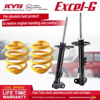 Front KYB EXCEL-G Shock Absorbers Lowered King Springs for BMW 318i iS Ti E36