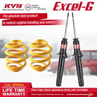 Front KYB EXCEL-G Shock Absorbers Lowered King Springs for HONDA Accord CL9 CM5