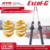 Rear KYB EXCEL-G Shock Absorbers Lowered King Springs for HONDA Accord CL9 CM5 6