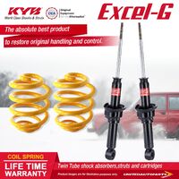 Rear KYB EXCEL-G Shock Absorbers Lowered King Springs for HONDA Civic ED3 ED6 I4