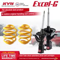 Front KYB EXCEL-G Shock Absorbers Lowered King Springs for HONDA Civic ES1 1.7