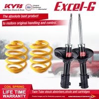 Front KYB EXCEL-G Shock Absorbers Lowered King Springs for HYUNDAI Elantra XD