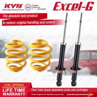 Rear KYB EXCEL-G Shock Absorbers Lowered King Springs for HYUNDAI Grandeur TG