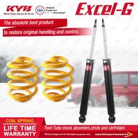 Rear KYB EXCEL-G Shock Absorbers Lowered King Springs for HYUNDAI Sonata NF