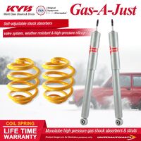 Front KYB GAS-A-JUST Shock Absorbers Lowered King Spring for JAGUAR XJ6 I II III