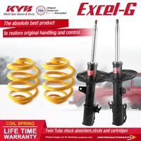 Front KYB EXCEL-G Shock Absorbers Lowered King Springs for LEXUS ES300 MCV20 V6