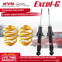 Front KYB EXCEL-G Shock Absorbers Lowered King Springs for MAZDA MX-5 NB RWD