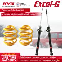 Rear KYB EXCEL-G Shock Absorbers Lowered King Springs for NISSAN 200SX S15 2.0