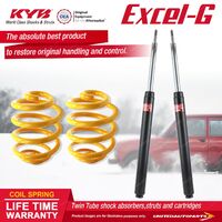 Rear KYB EXCEL-G Shock Absorbers Lowered King Springs for NISSAN Maxima J30 3.0