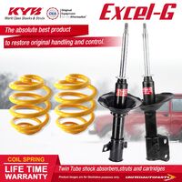 Front KYB EXCEL-G Shock Absorbers Lowered King Spring for SUBARU Impreza GC3 5 6