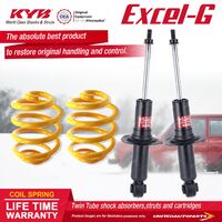 Rear KYB EXCEL-G Shock Absorbers Lowered King Springs for Liberty BP5 BP9 BPE