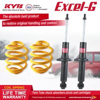 Rear KYB EXCEL-G Shock Absorbers Lowered King Springs for SUBARU Outback BH9 2.5