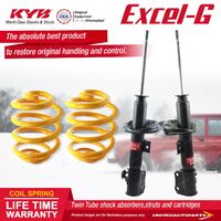 Front KYB EXCEL-G Shock Absorbers Lowered King Springs for SUZUKI Swift RS415 I4