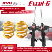 Front KYB EXCEL-G Shock Absorbers Lowered King Springs for TOYOTA Camry ACV36