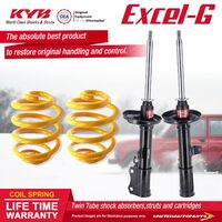 Rear KYB EXCEL-G Shock Absorbers Lowered King Springs for TOYOTA Celica ST162 I4