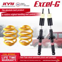 Rear KYB EXCEL-G Shock Absorbers Lowered King Springs for TOYOTA Starlet EP91