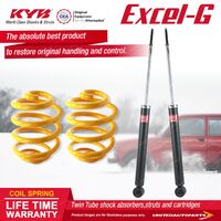 Rear KYB EXCEL-G Shock Absorber Lowered King Spring for TOYOTA Yaris NCP90 91 93